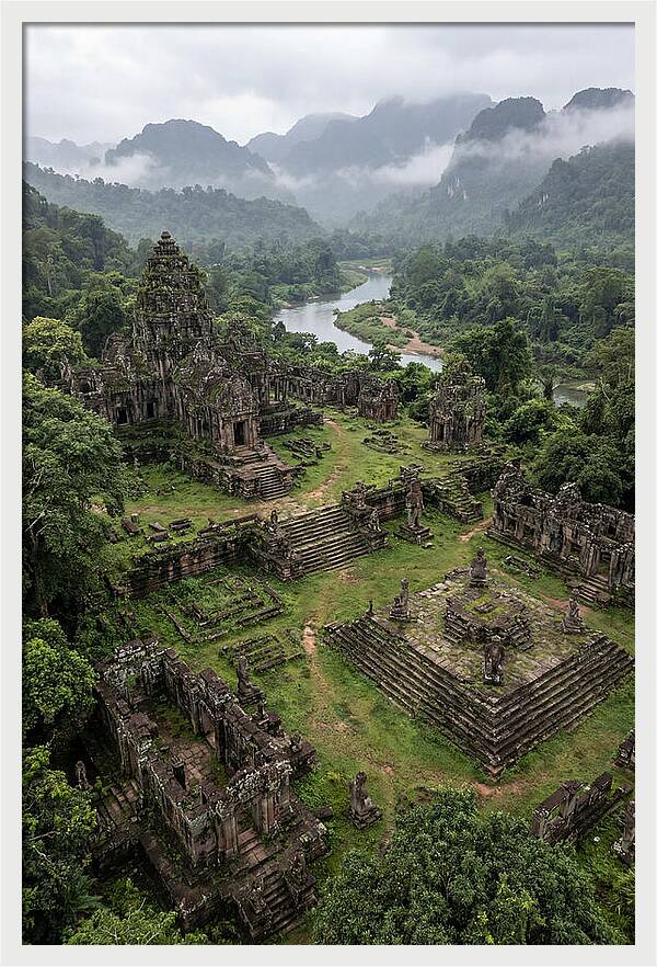 Ancient Ruins Amidst Lush Greenery
