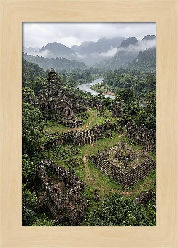 Ancient Ruins Amidst Lush Greenery