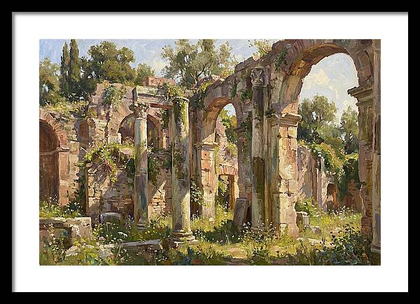 Ancient Ruins Embraced By Nature