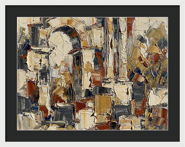 Ancient Ruins In Earthy Tones