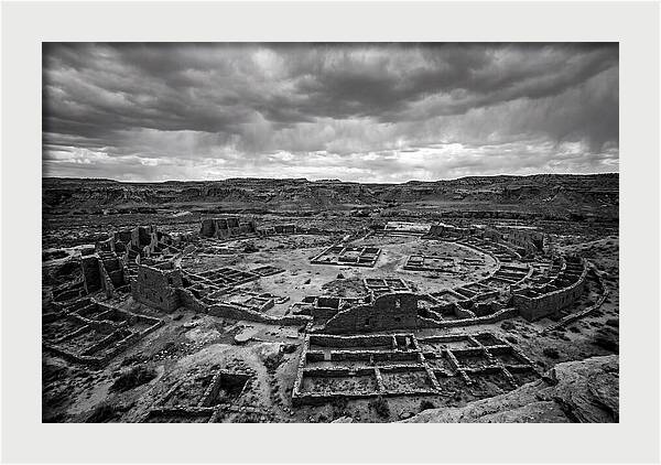 Ancient Ruins Under Dramatic Skies