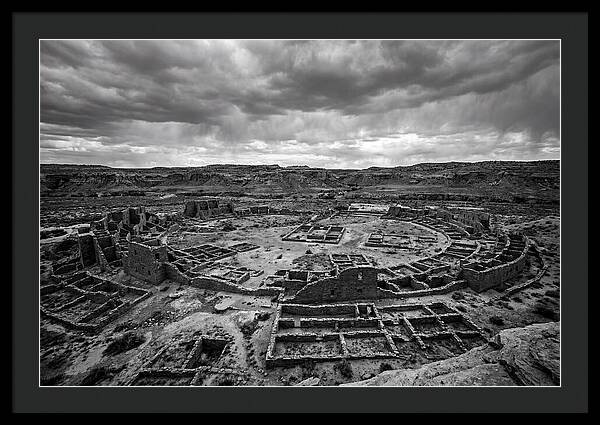 Ancient Ruins Under Dramatic Skies