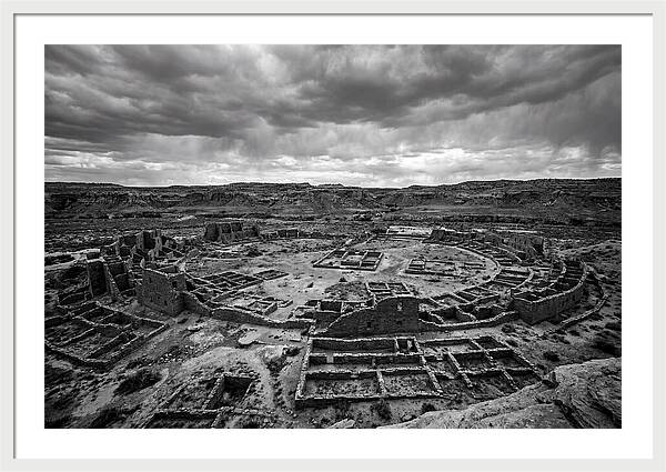 Ancient Ruins Under Dramatic Skies