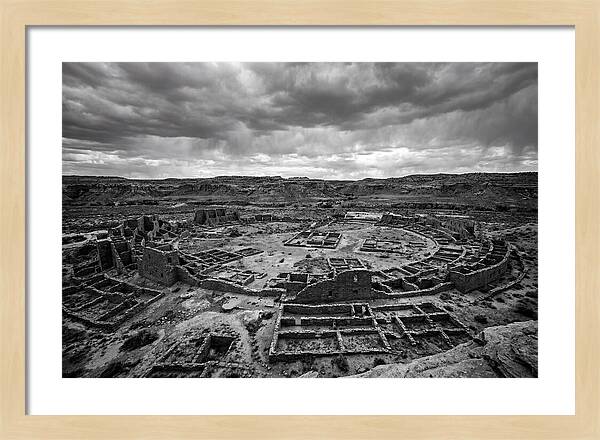 Ancient Ruins Under Dramatic Skies
