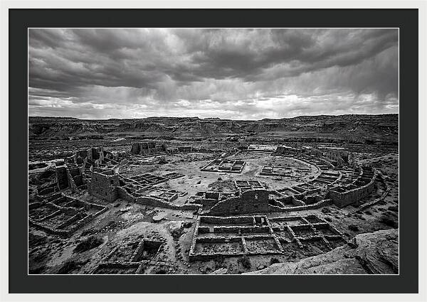 Ancient Ruins Under Dramatic Skies