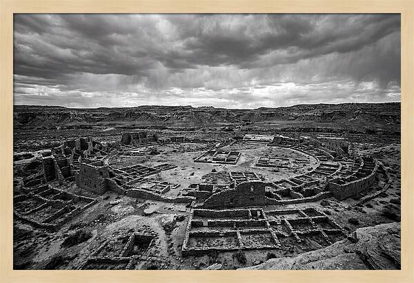 Ancient Ruins Under Dramatic Skies