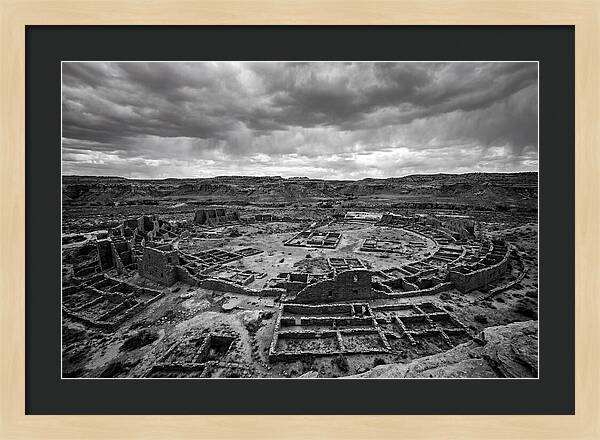 Ancient Ruins Under Dramatic Skies