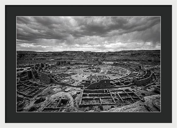 Ancient Ruins Under Dramatic Skies