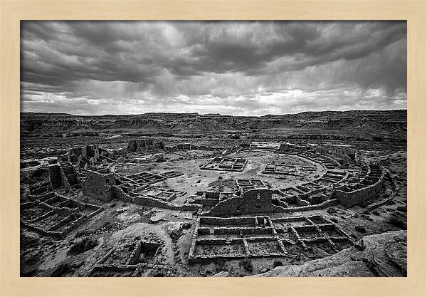 Ancient Ruins Under Dramatic Skies