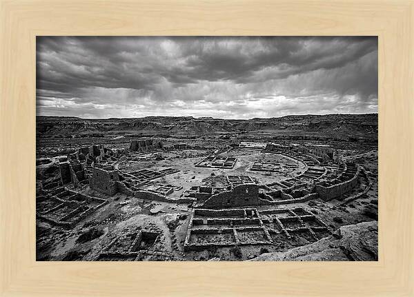 Ancient Ruins Under Dramatic Skies