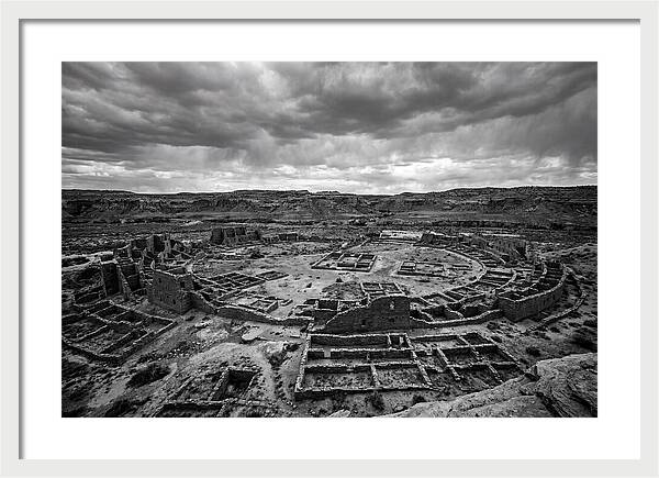 Ancient Ruins Under Dramatic Skies