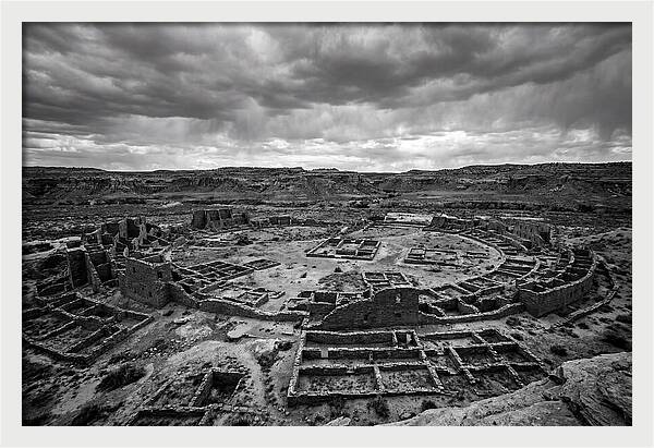 Ancient Ruins Under Dramatic Skies