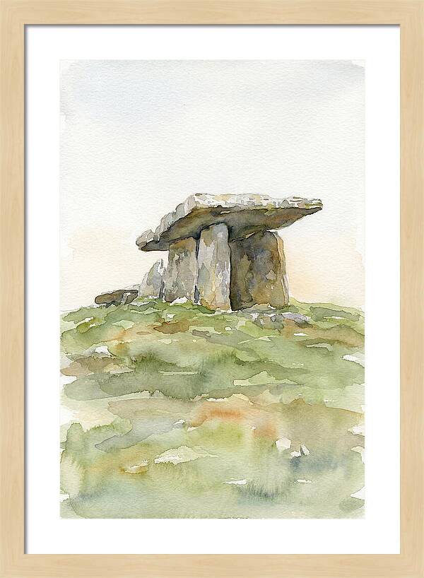 Ancient Stone Dolmen Chamber