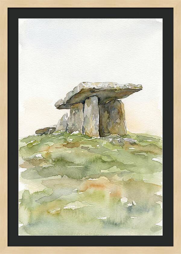 Ancient Stone Dolmen Chamber