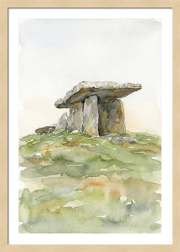 Ancient Stone Dolmen Chamber