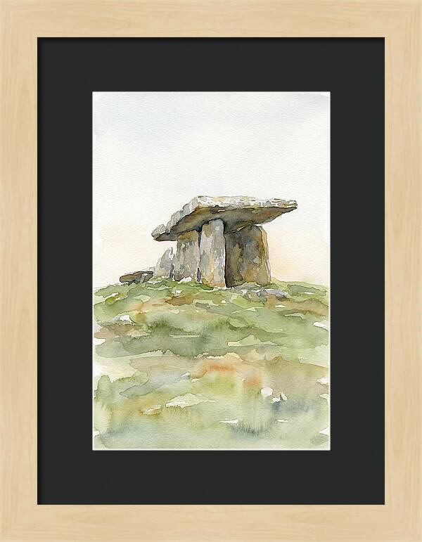 Ancient Stone Dolmen Chamber