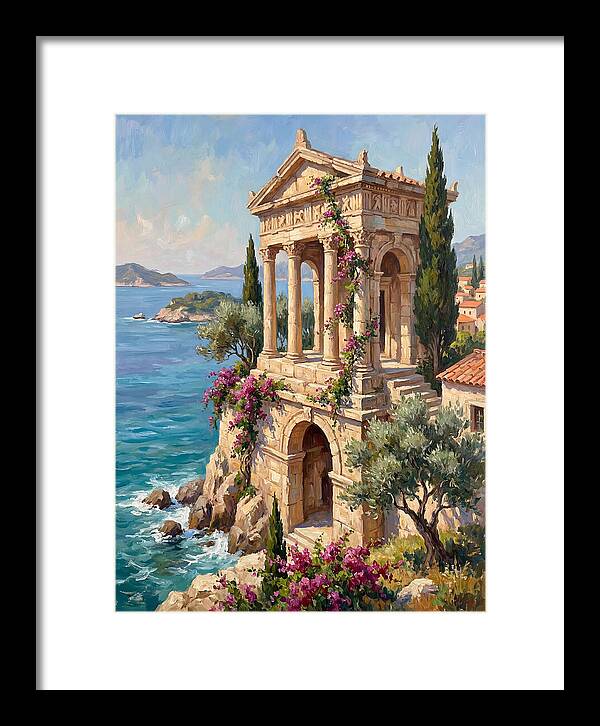 Ancient Temple By The Sea