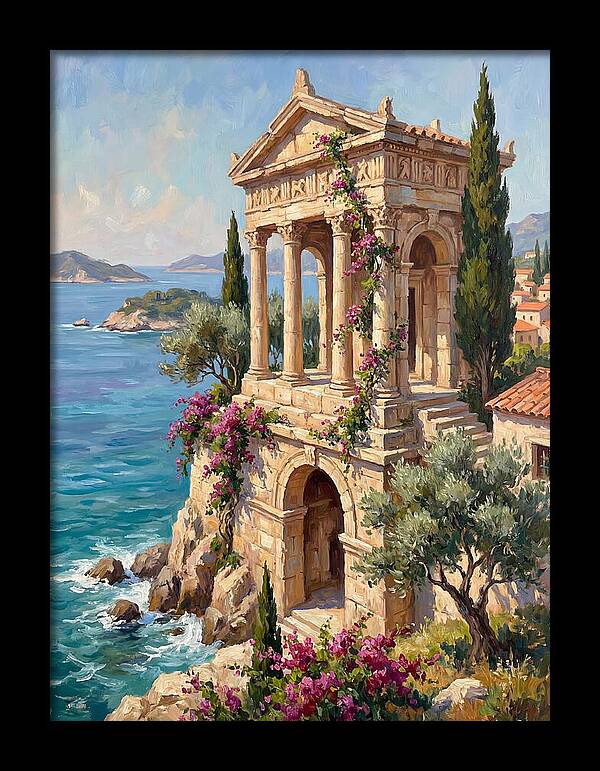 Ancient Temple By The Sea