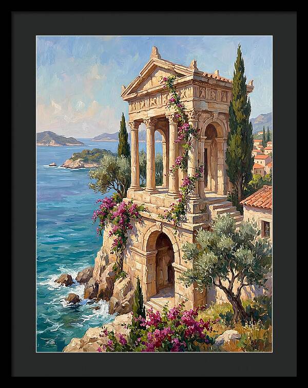 Ancient Temple By The Sea
