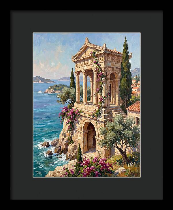 Ancient Temple By The Sea