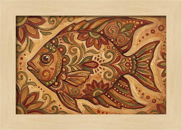 Angelfish Folk Art