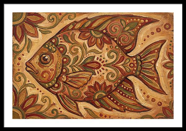 Angelfish Folk Art
