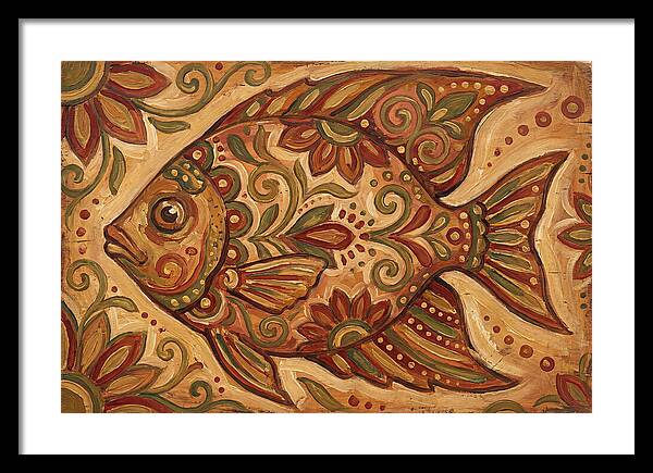 Angelfish Folk Art