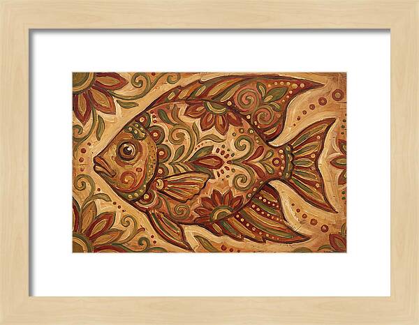Angelfish Folk Art