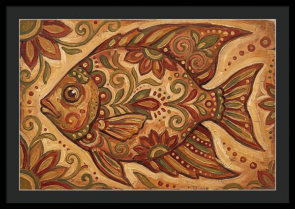 Angelfish Folk Art