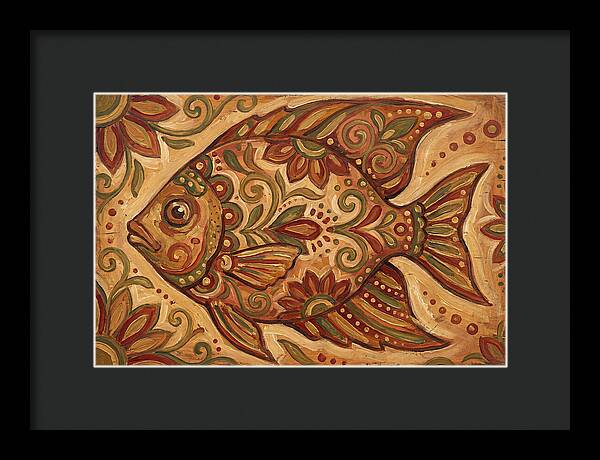 Angelfish Folk Art