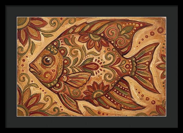 Angelfish Folk Art