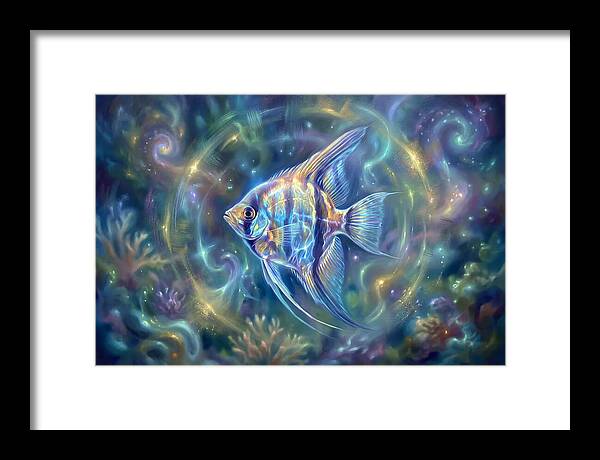 Angelfish In Motion