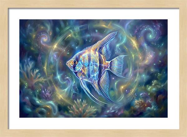 Angelfish In Motion
