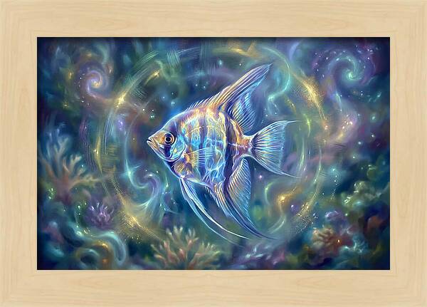 Angelfish In Motion