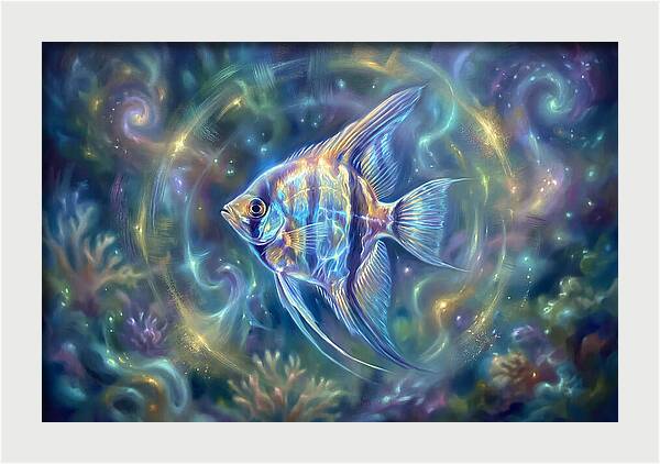 Angelfish In Motion