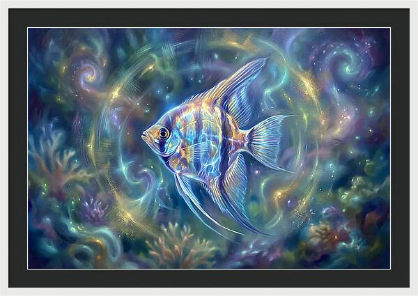Angelfish In Motion
