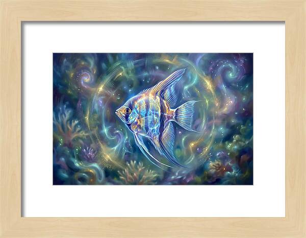 Angelfish In Motion