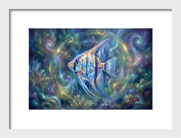 Angelfish In Motion