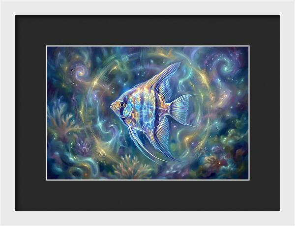 Angelfish In Motion