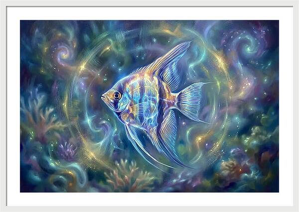 Angelfish In Motion