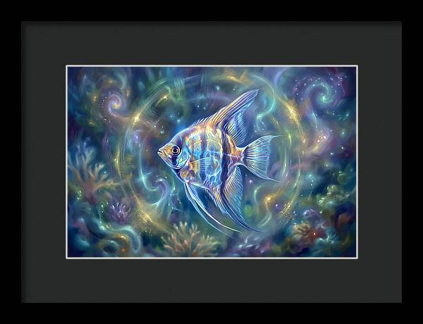 Angelfish In Motion
