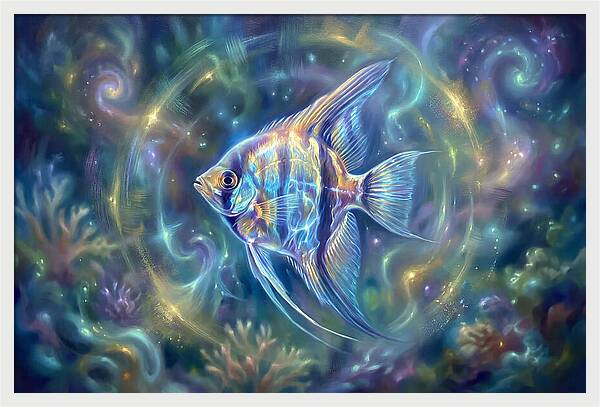 Angelfish In Motion