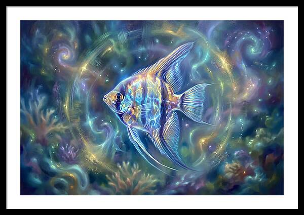 Angelfish In Motion