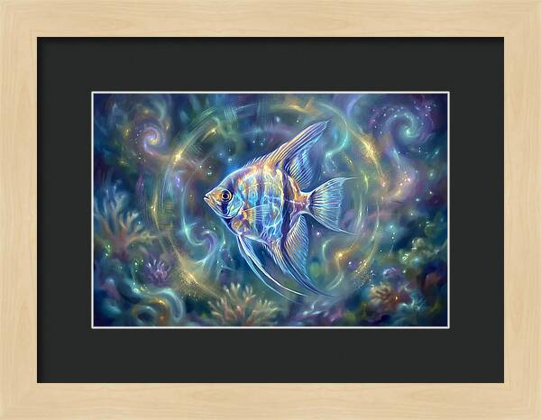 Angelfish In Motion