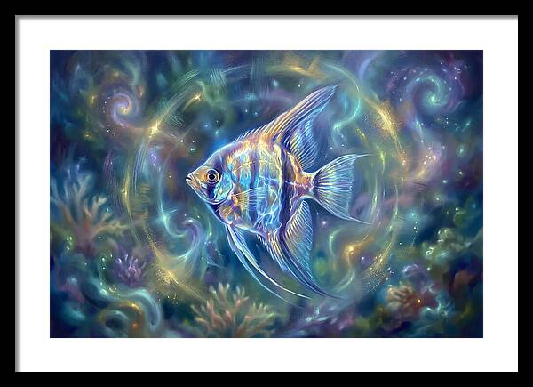 Angelfish In Motion