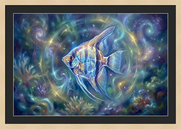 Angelfish In Motion