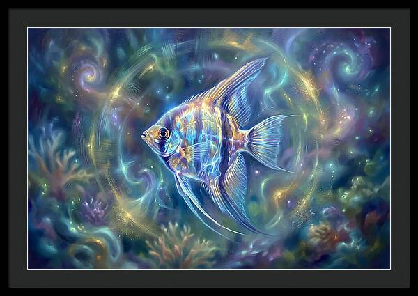 Angelfish In Motion