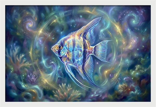 Angelfish In Motion