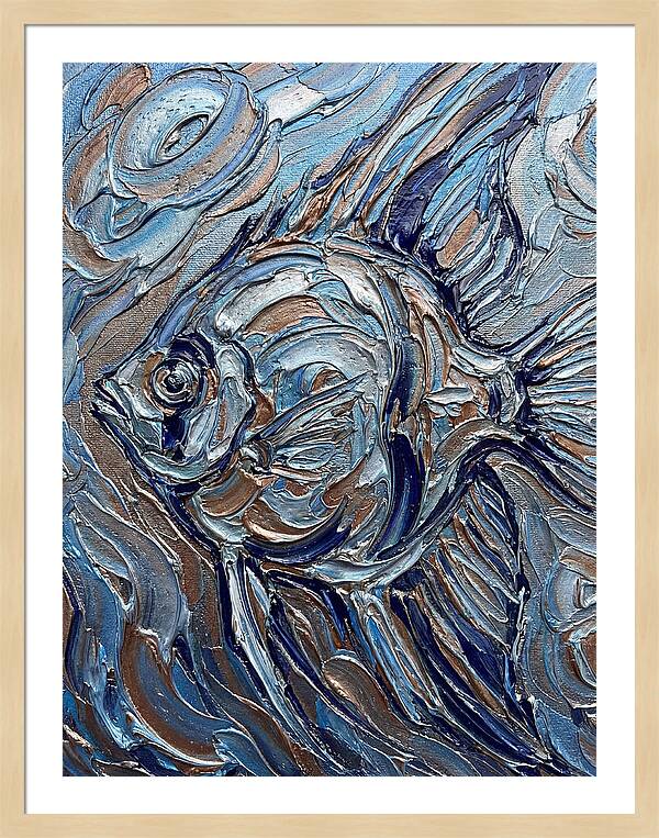 Angelfish In Motion