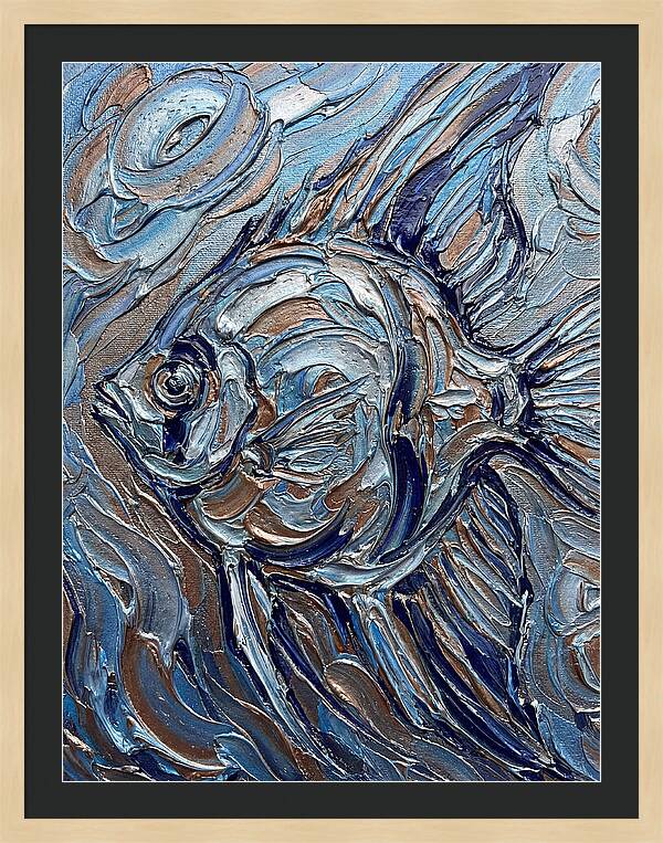 Angelfish In Motion
